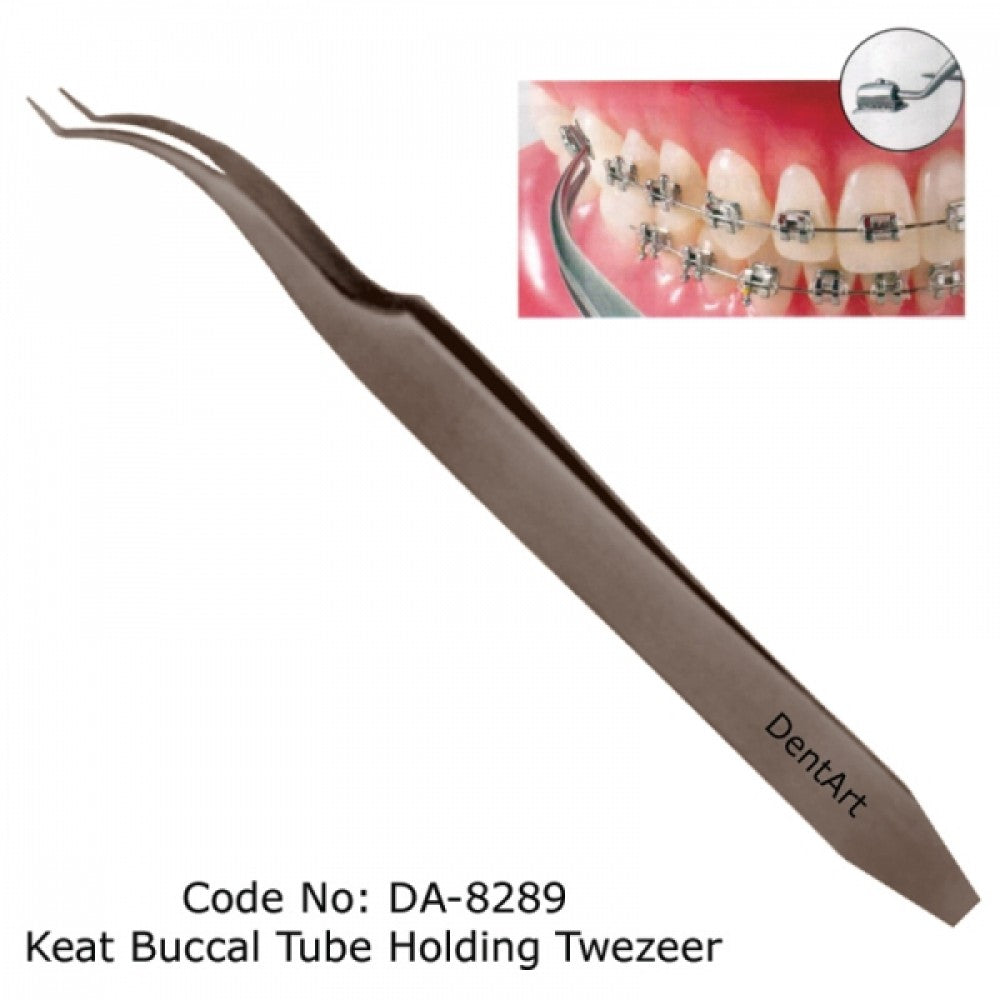 Keat Buccal Tube Holding Twezeer | DentArt
