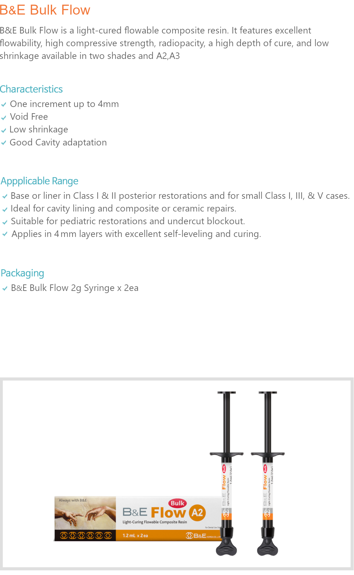 B&E Bulk Flow