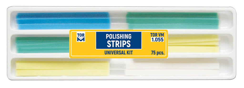 Polishing Strips. Universal Kit 75 pcs.