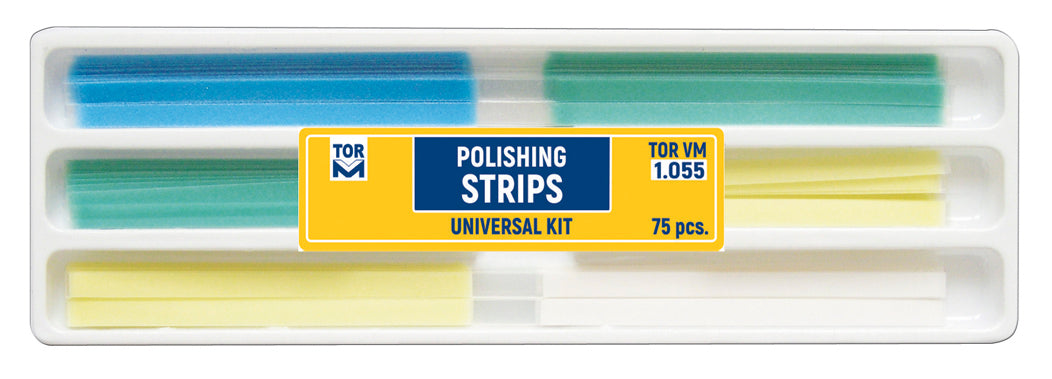 Polishing Strips. Universal Kit 75 pcs.
