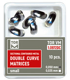 SECTIONAL CONTOURED METAL MATRICES. DOUBLE CURVE SERIES.