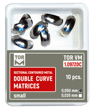SECTIONAL CONTOURED METAL MATRICES. DOUBLE CURVE SERIES.