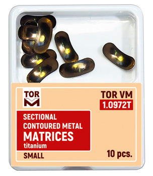 Sectional Contoured Metal Matrices Titanium