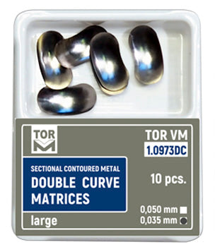 SECTIONAL CONTOURED METAL MATRICES. DOUBLE CURVE SERIES.