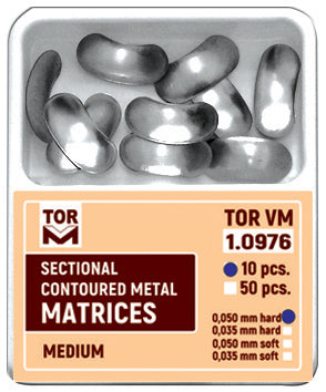 Sectional metal matrices