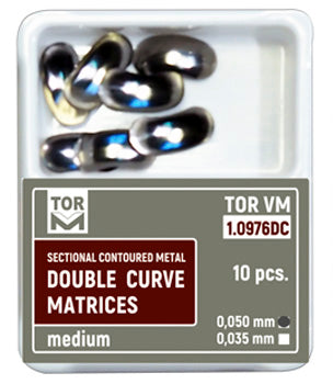 SECTIONAL CONTOURED METAL MATRICES. DOUBLE CURVE SERIES.