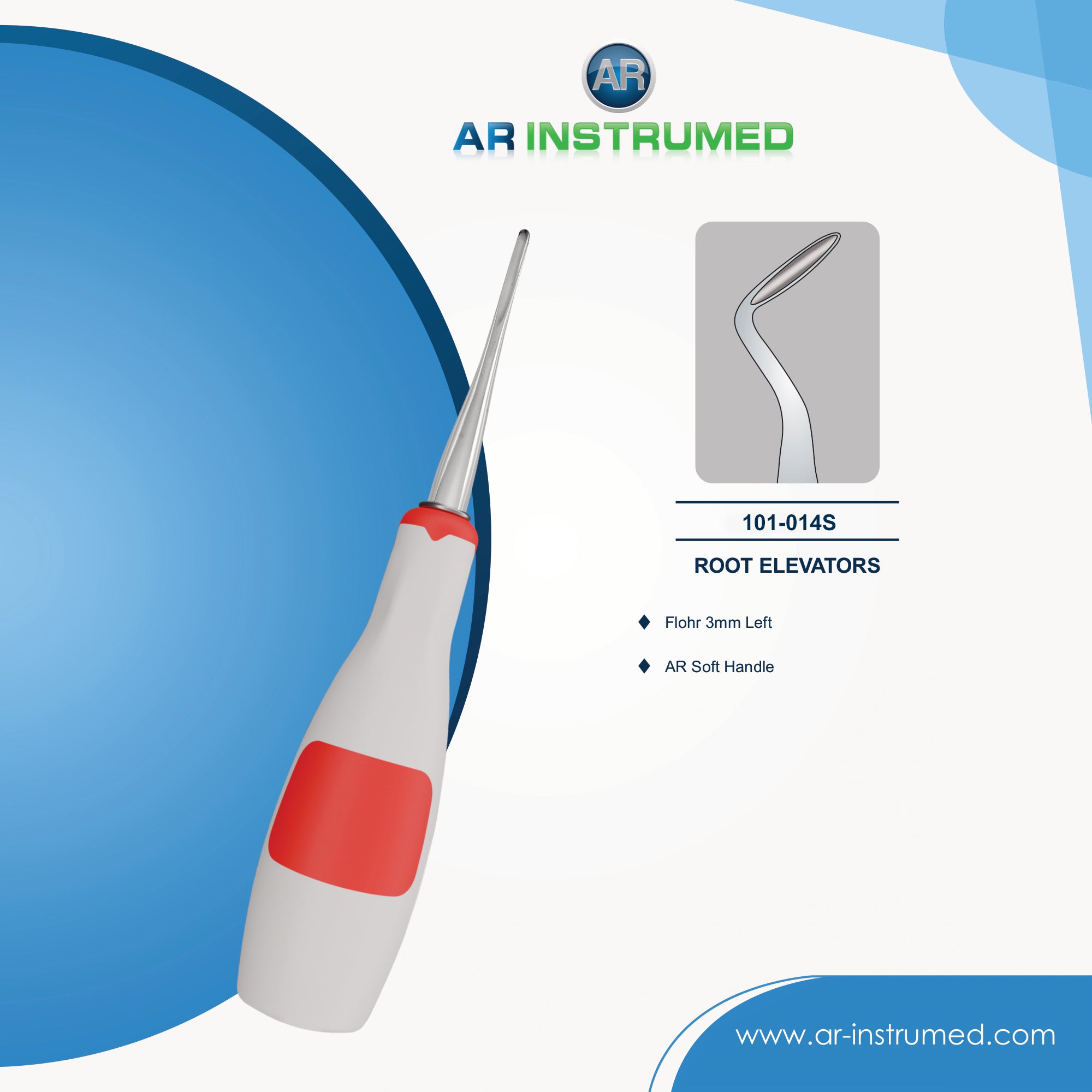Root lifter Flohr | AR INSTRUMED
