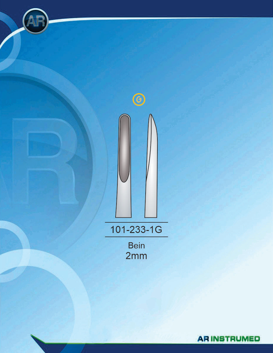 elevator Bein 2mm Gouden | AR INSTRUMED