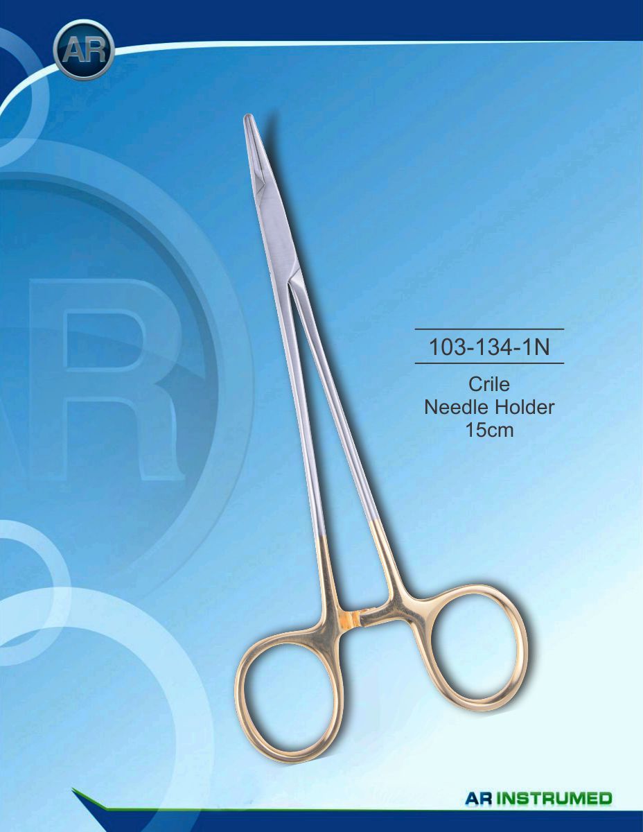 Crile Needle Holder 15cm | AR INSTRUMED