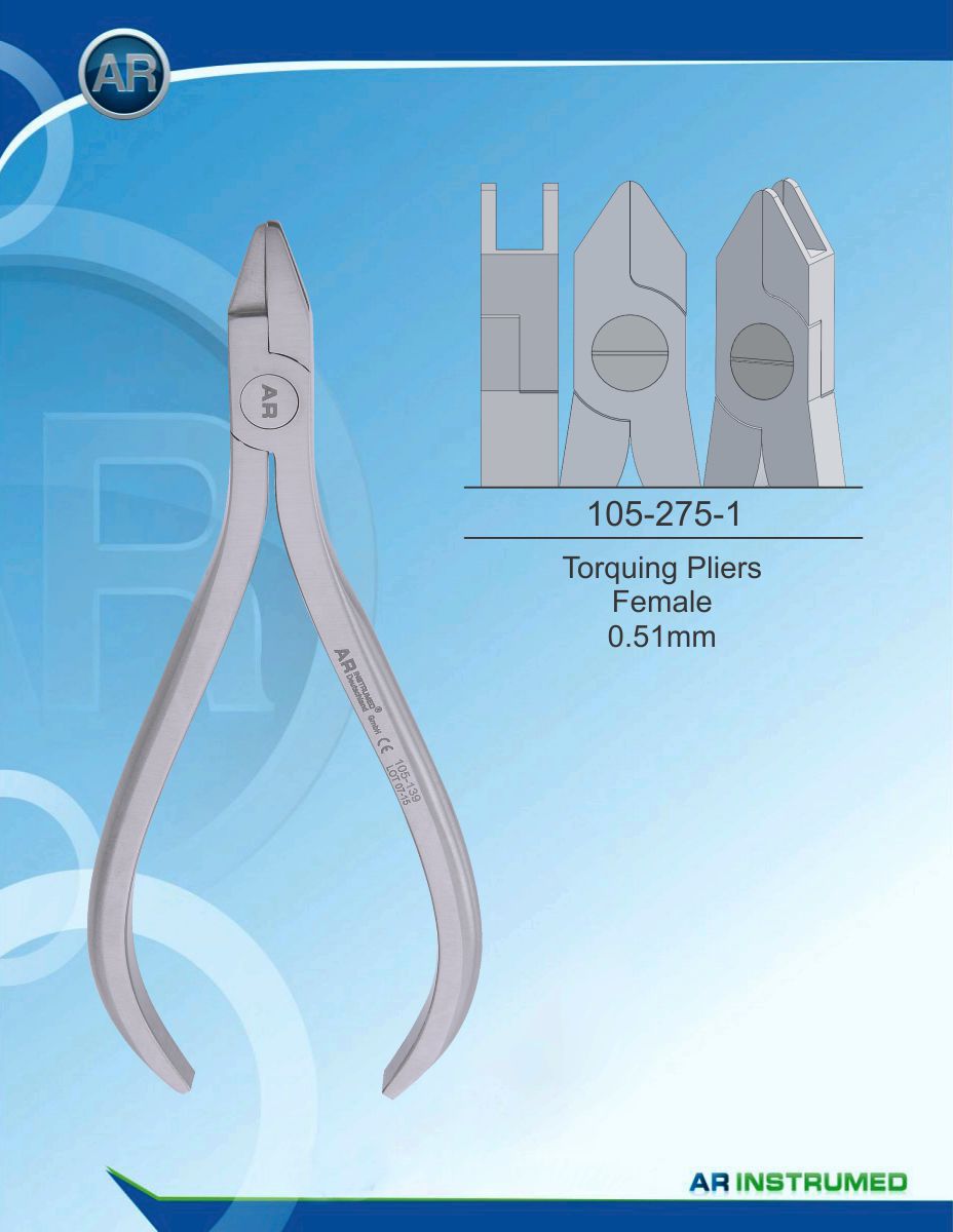 Torquing Pliers Female 0.51mm | AR INSTRUMED