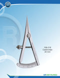 Castroviejo Caliper Straight 0-20mm | AR INSTRUMED