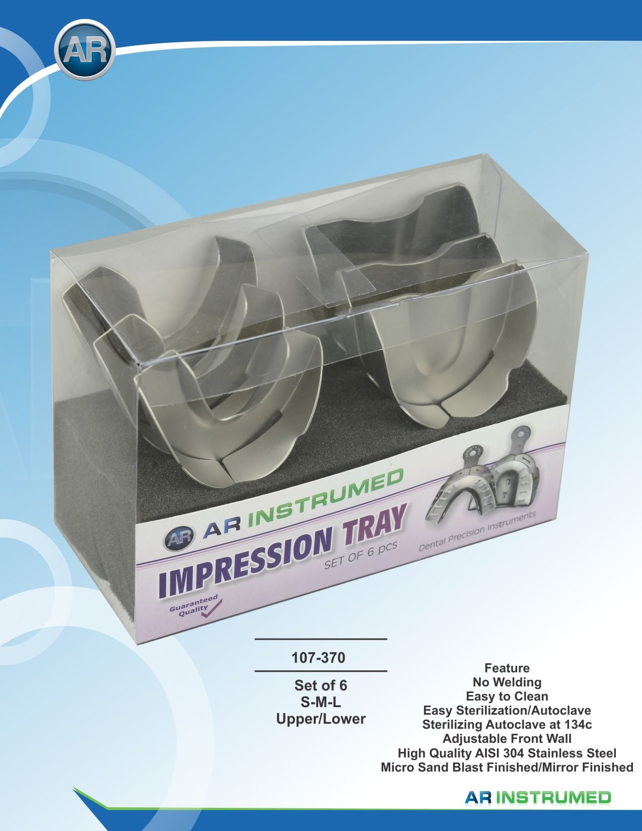 Impression tray | AR INSTRUMED