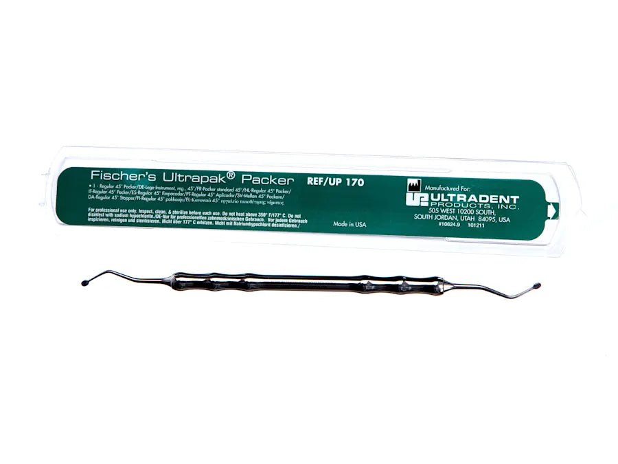 Fischer's Ultrapak™ Packers Thin Serrated Packing Instruments