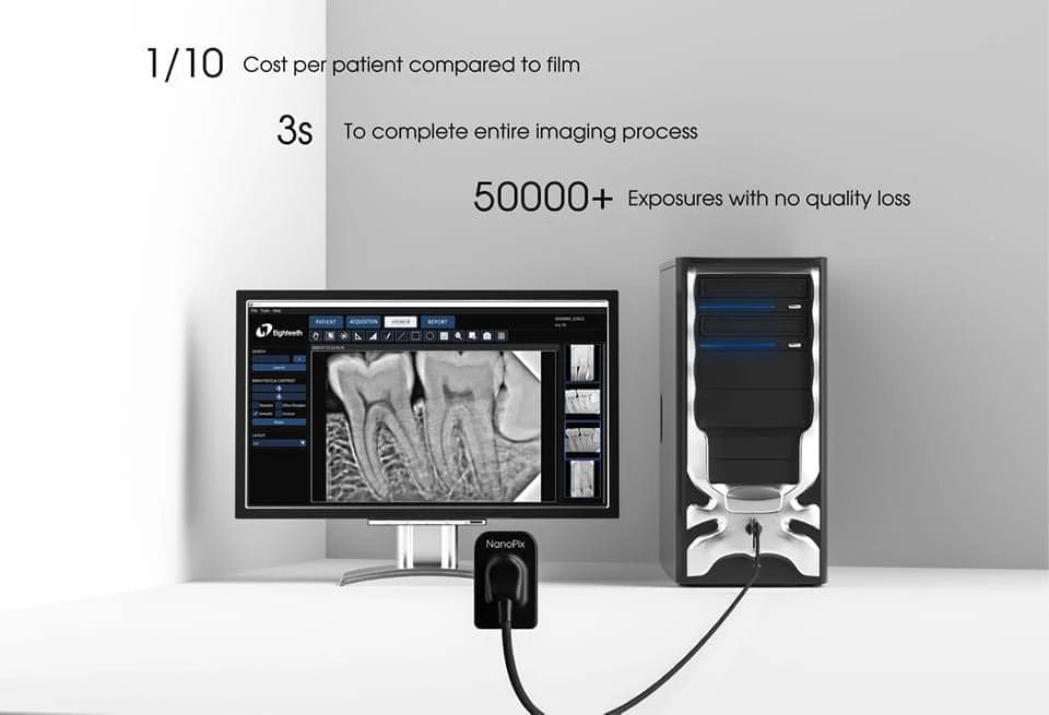 Nanopix sensor size 1
