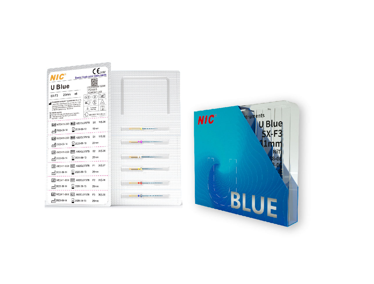 NITI ROTARY U BLUE | NIC
