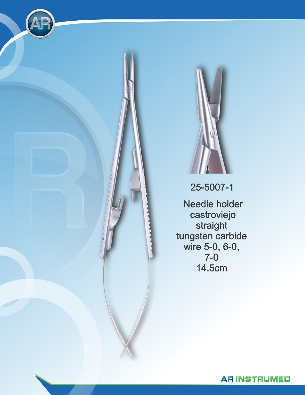 Needle Holder Castroviejo | AR INSTRUMED