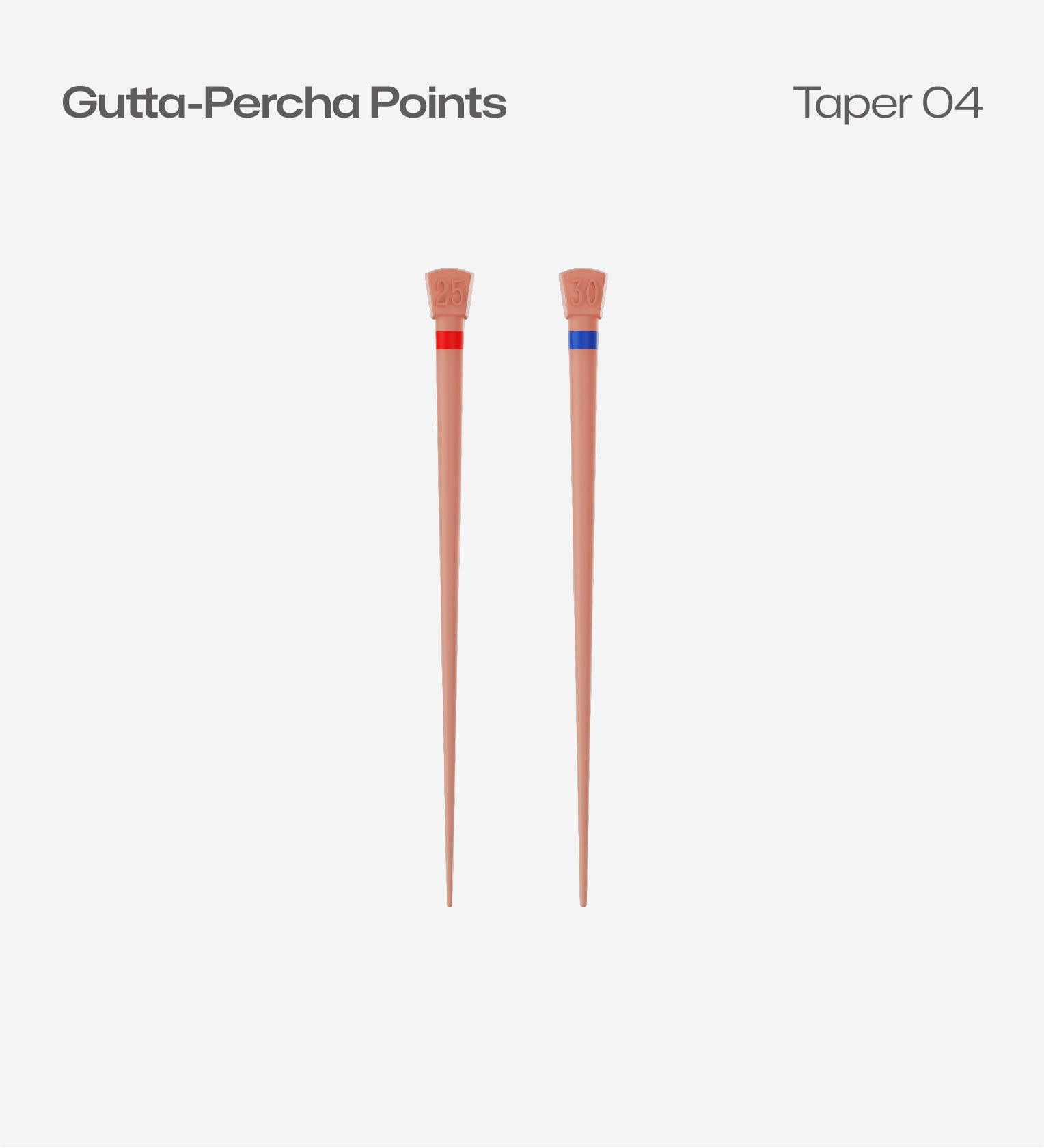 Perfect Endo GUTTA PERCHA Marked TAPER