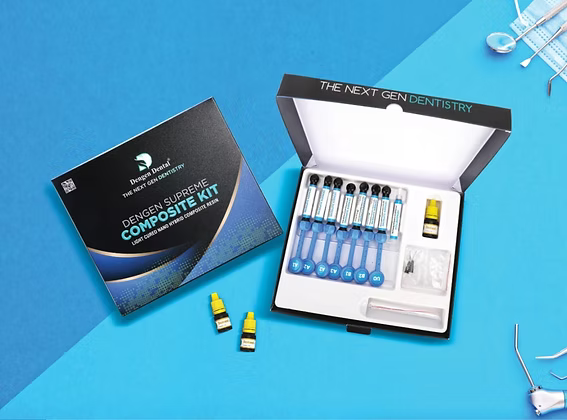 Dengen Supreme Composite Nano Hybrid Composite Kit 7 Syringe Dengen Supreme Composite Nano Hybrid Composite Kit 7 Syringe  Dengen Supreme Composite Nano Hybrid Composite Kit 7 Syringe