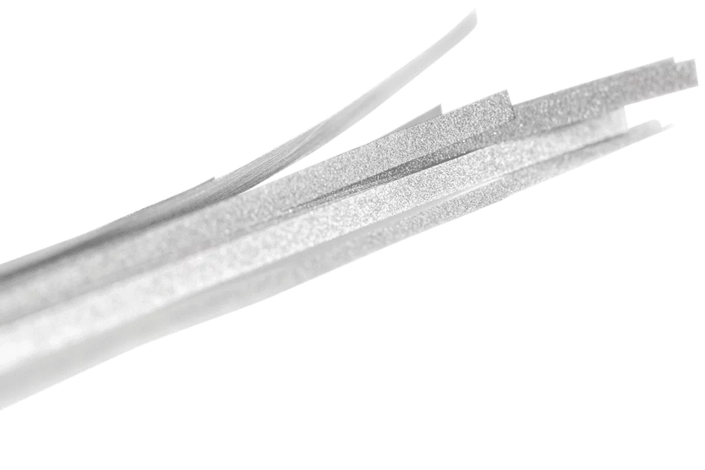 Steel abrasive strips