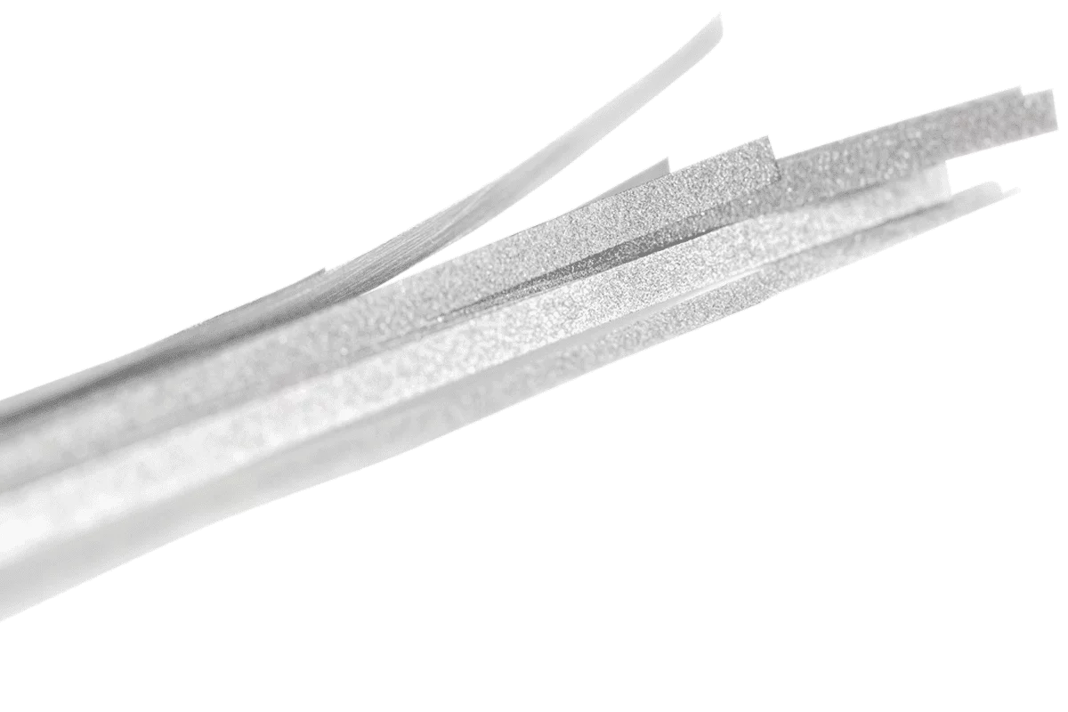 Steel abrasive strips