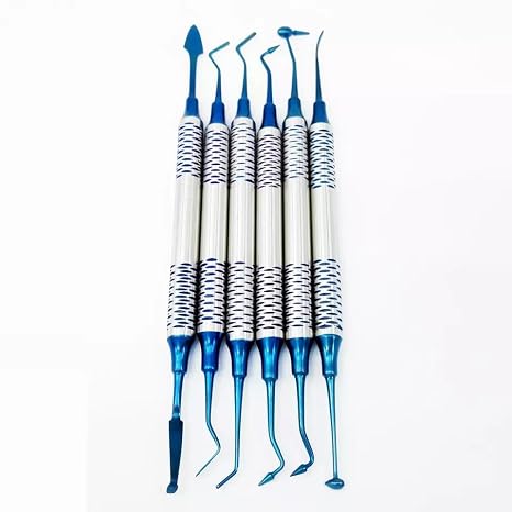 6 Pcs Dental Composite  Instruments