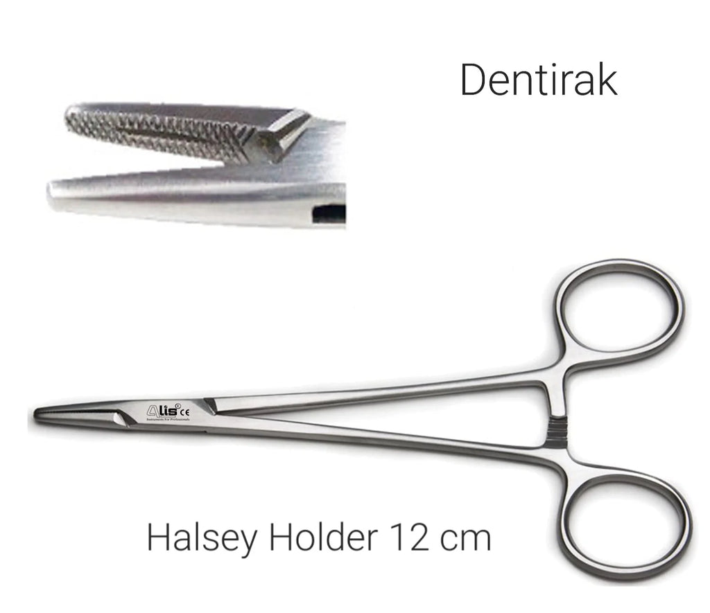 Halsey Holder 12 cm (Serrated) | DENTIRAK