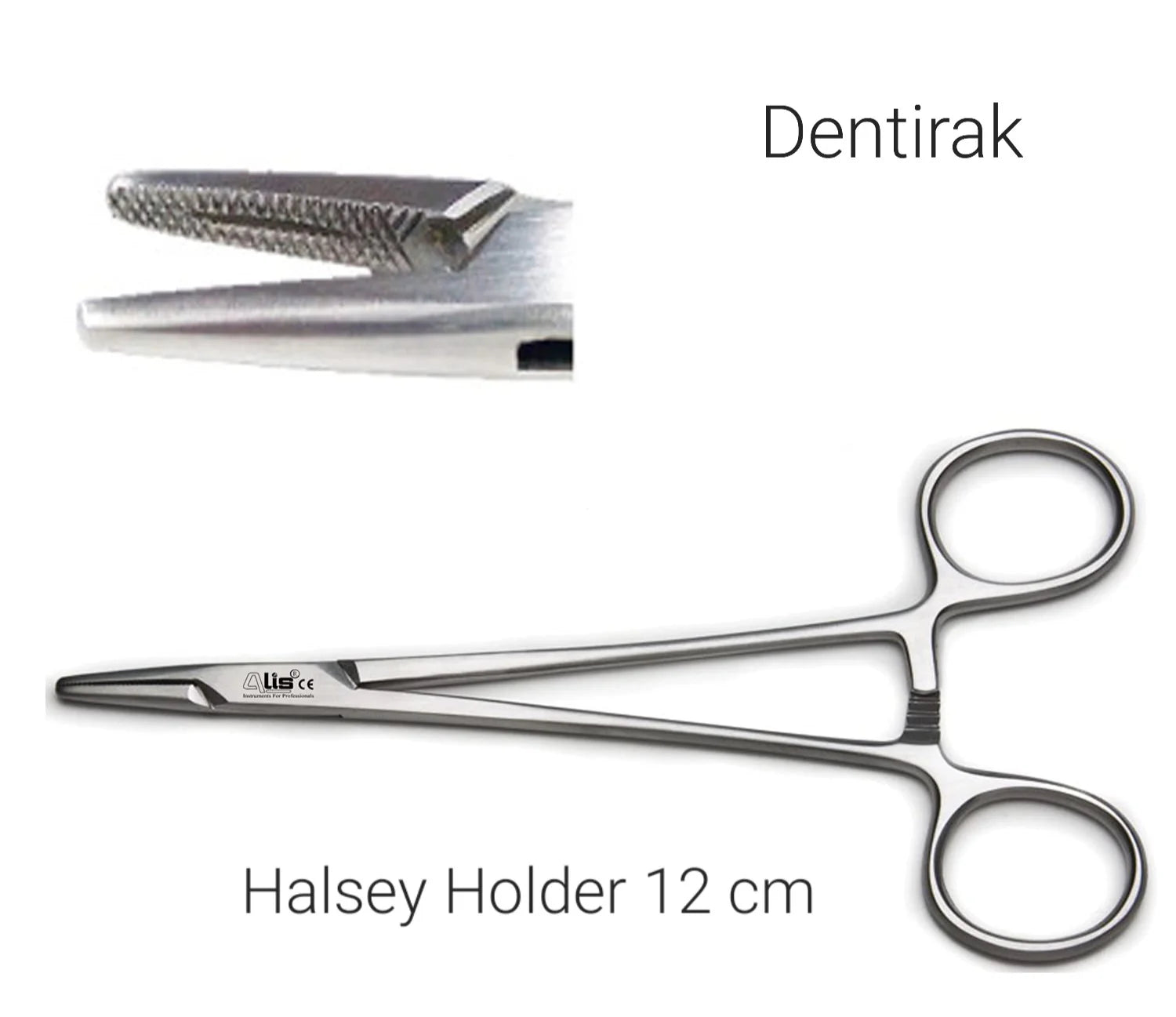 Halsey Holder 12 cm (Serrated) | DENTIRAK