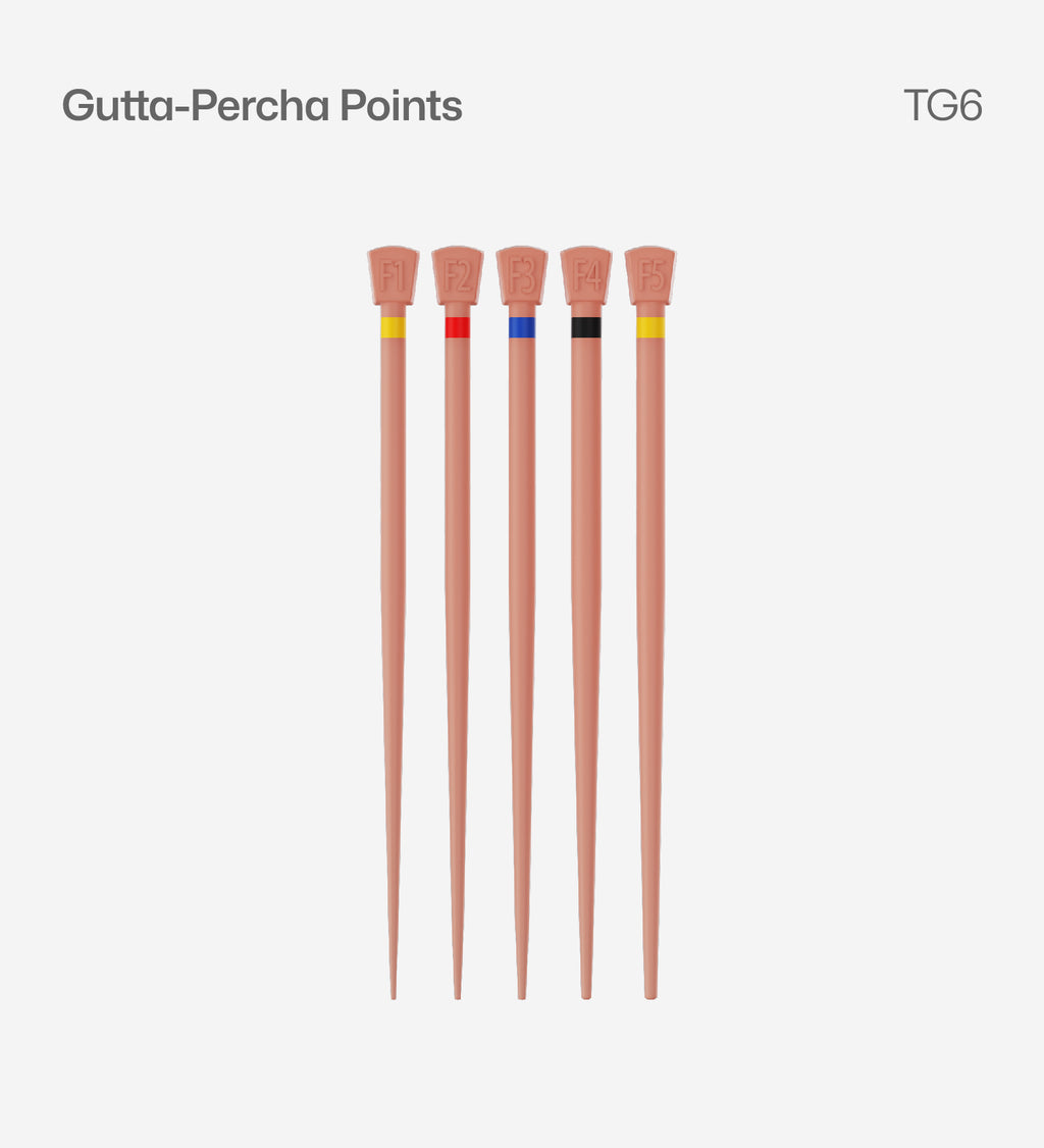 Perfect EndoGUTAPERCHA Marked F1,F2,F3
