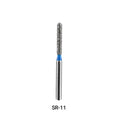 straight round end burs