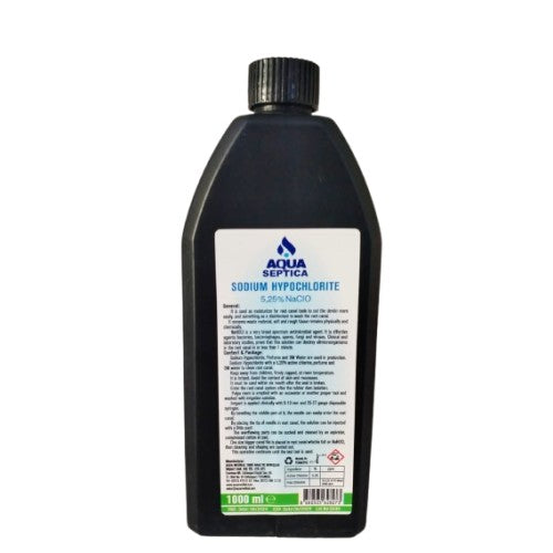 Sodium Hypochlorite 5.25 % NaCl | AQUA SEPTICA