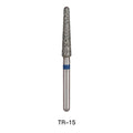 Taper round end burs