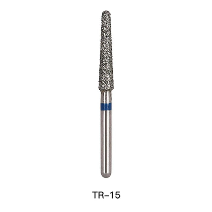 Taper round end burs
