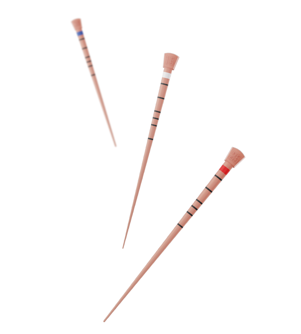 Perfect EndoGUTAPERCHA Marked F1,F2,F3