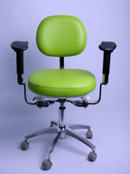 Microscope stool Mircofiber  جلد طبيعي