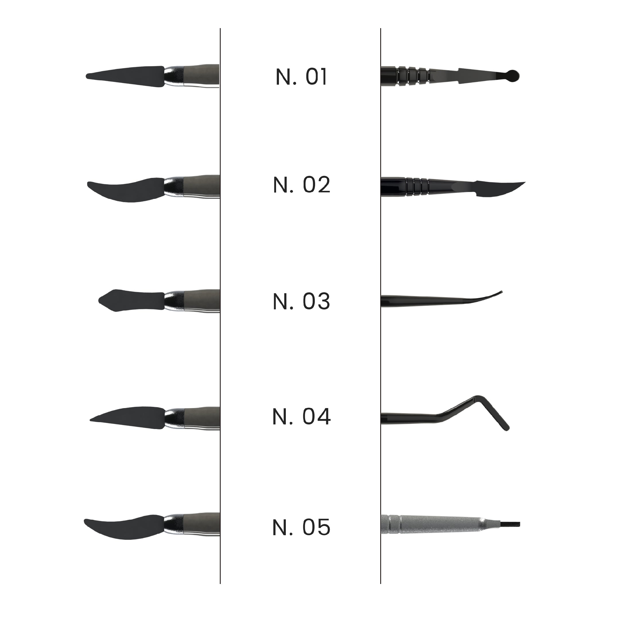 Flexible Carbon Resin Spatula | INDUSBELLO