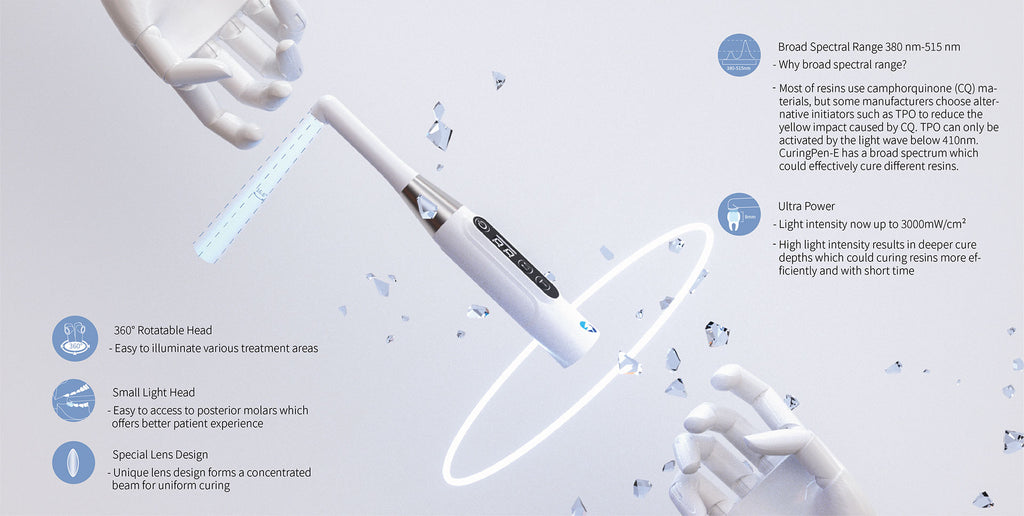 Curing pen E-light cure