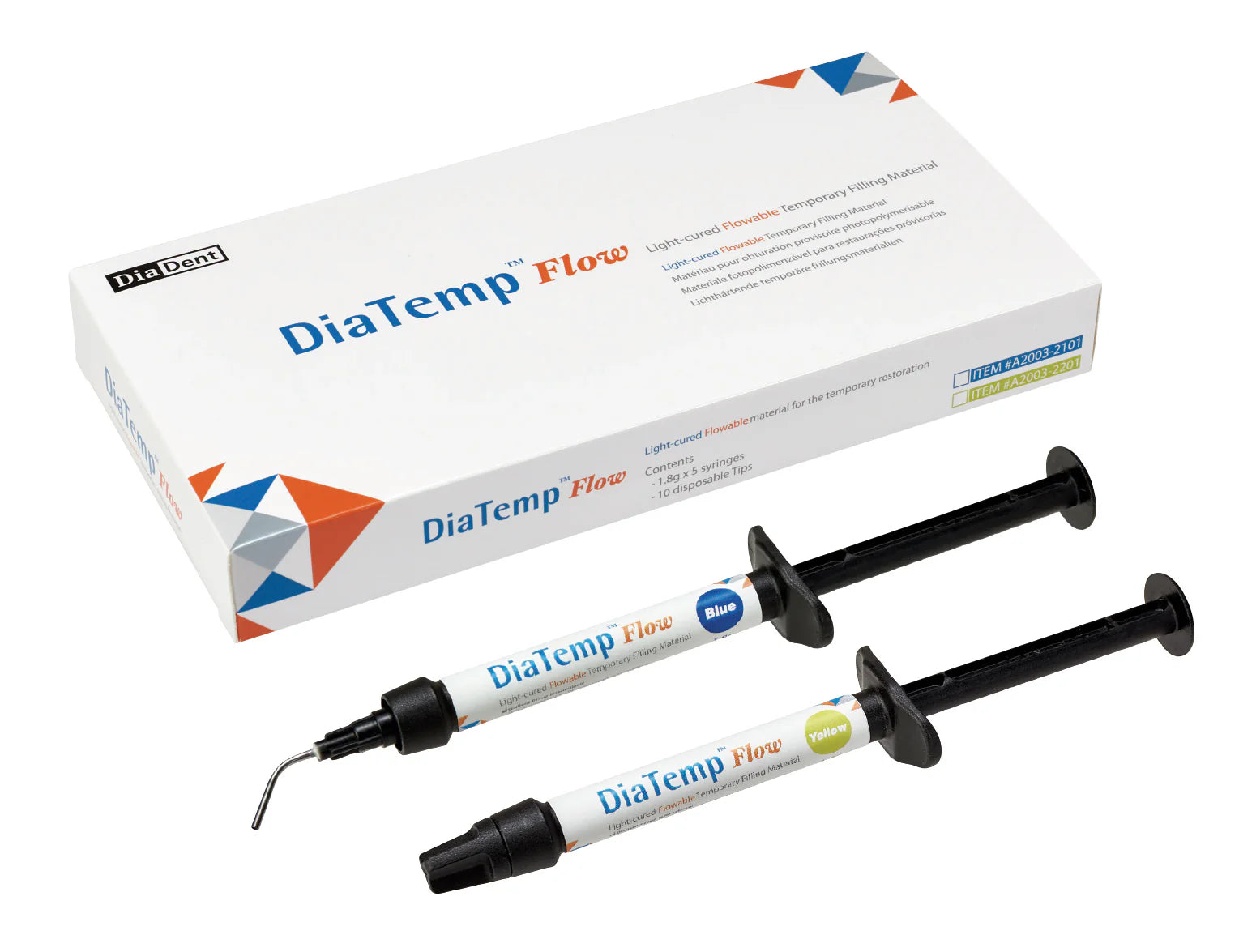 DiaTemp Flow | Light-Cured Flowable Temporary Restorative Material