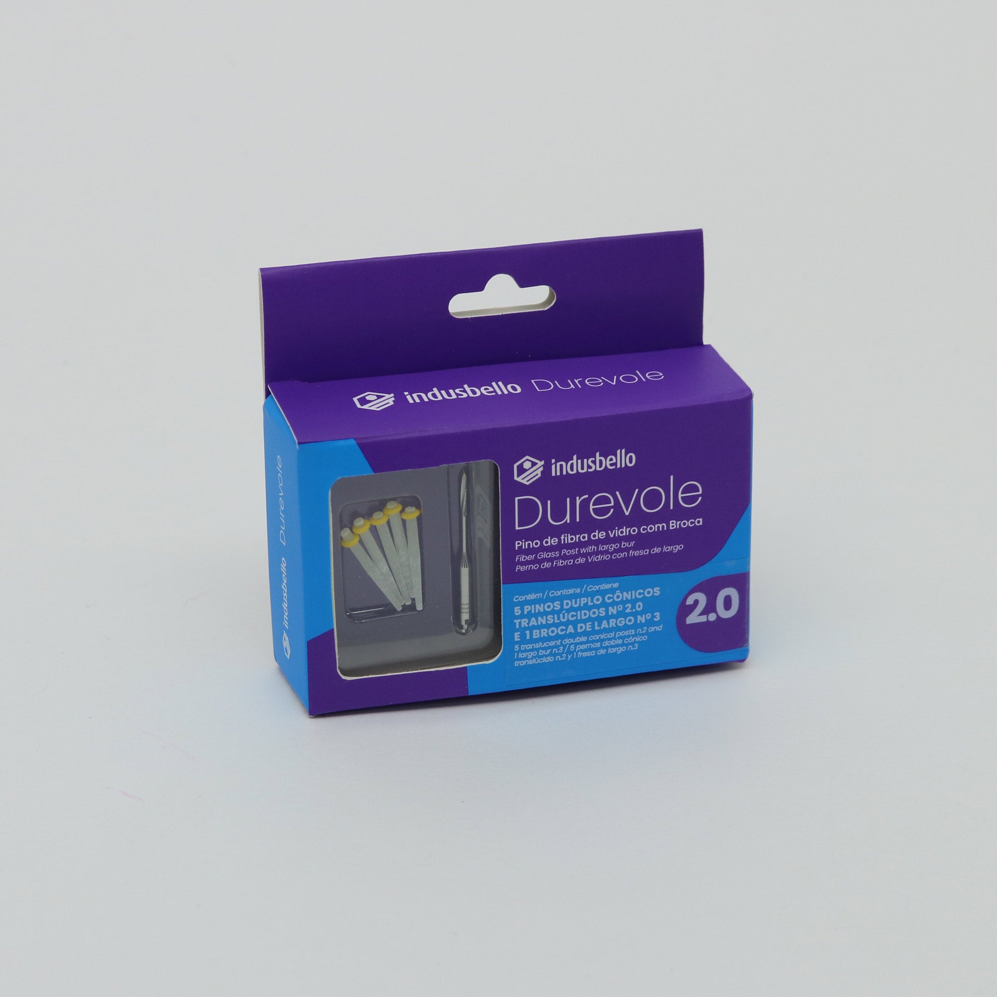 Durevole – Fiberglass Pin with Drill  | INDUSBELLO