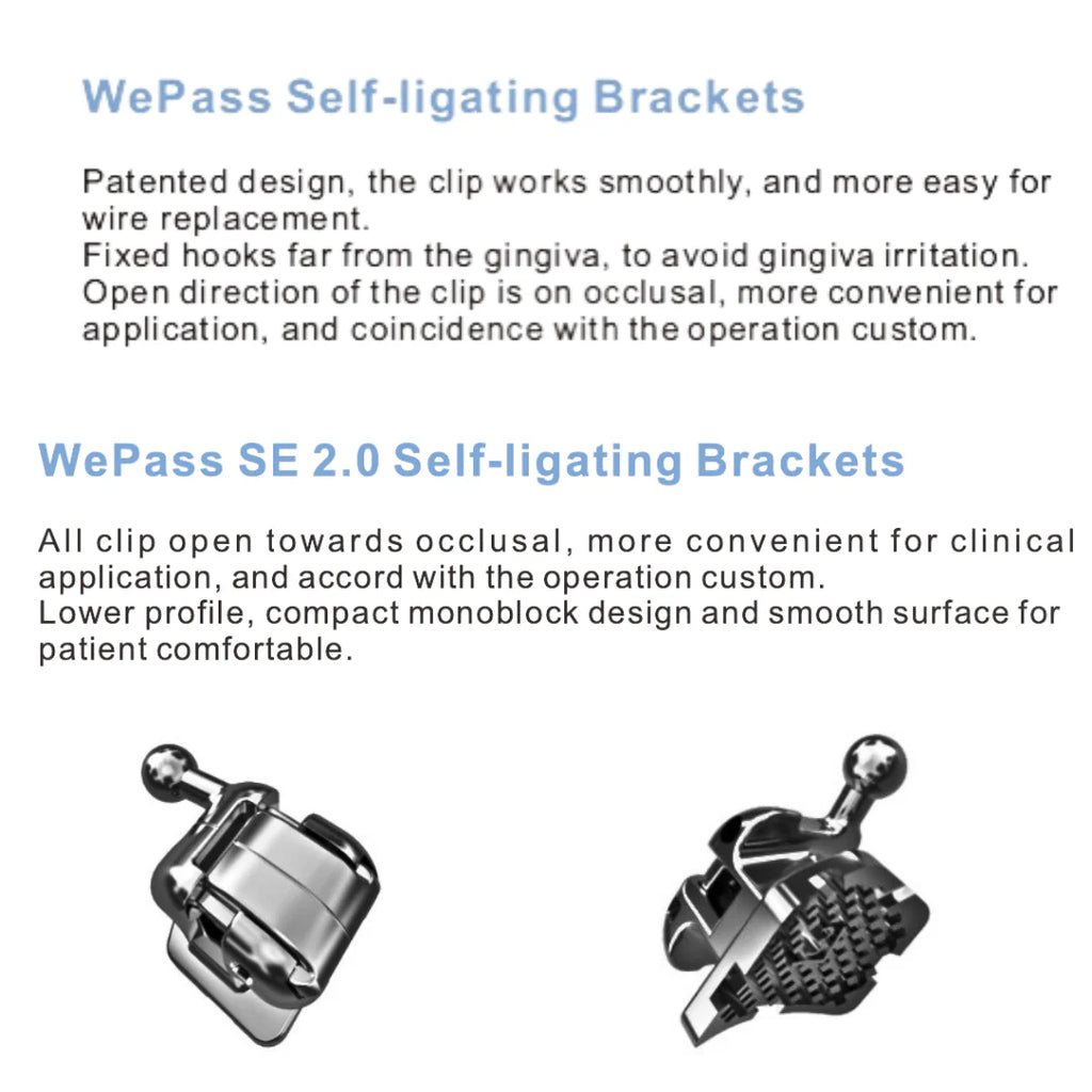 Self Ligating bracket (Passive)