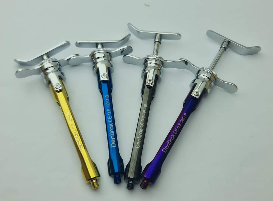 Colored dental syringe 2.2ml | DENTIRAK