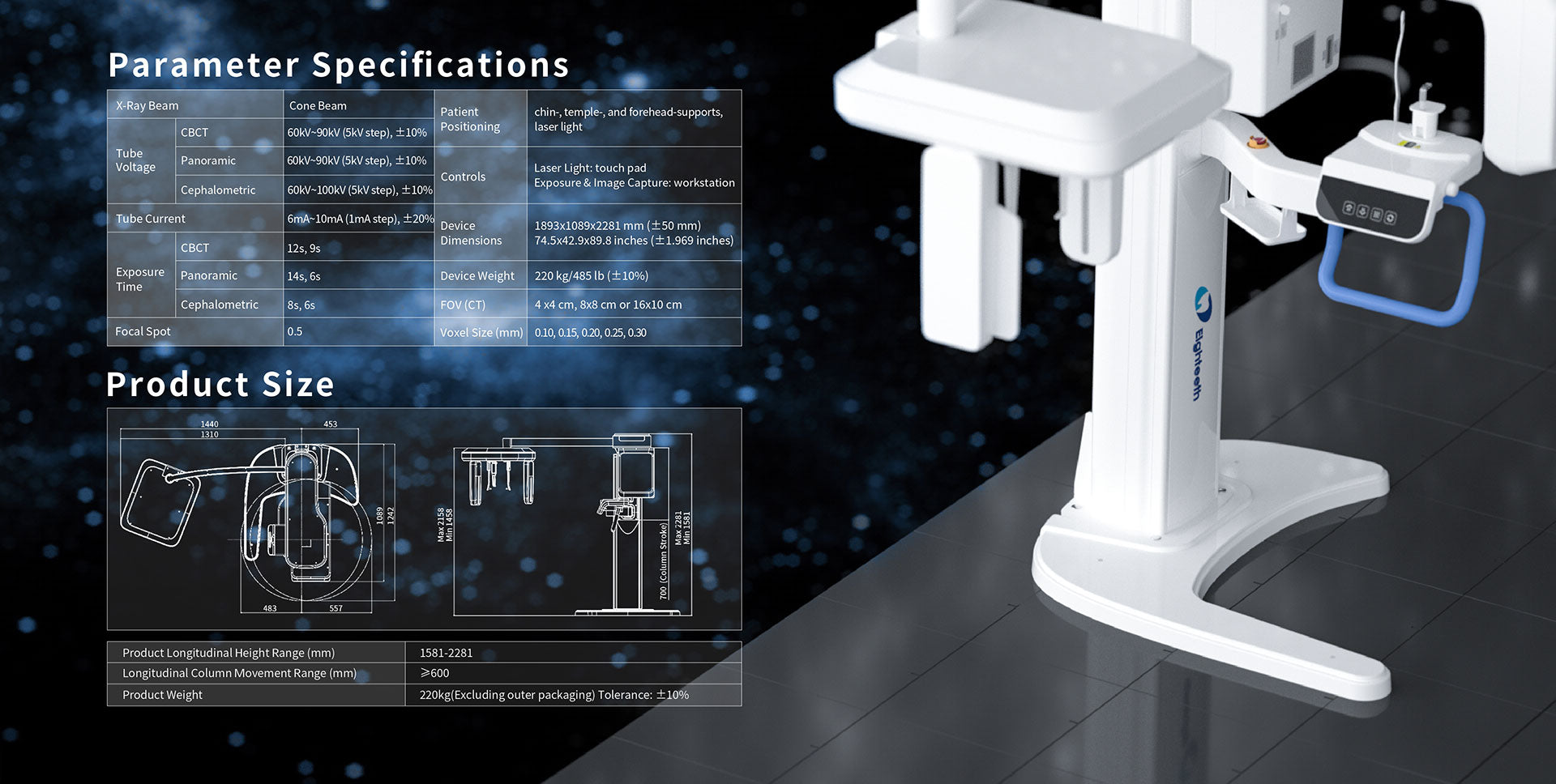 FinScan cbct Opg and Cephalo