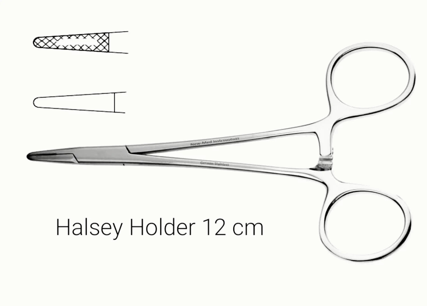 Halsey Holder 12 cm (Serrated) | DENTIRAK