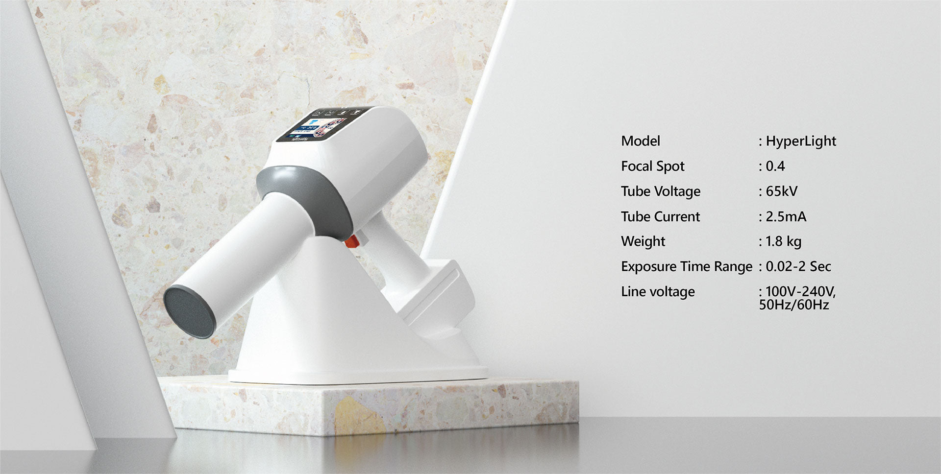 Hyperlight x ray device