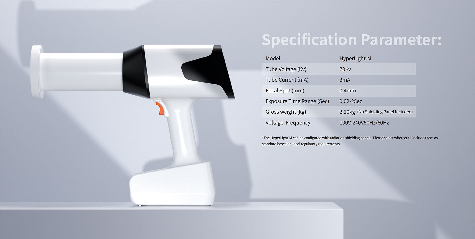 Hyperlight M x ray portable