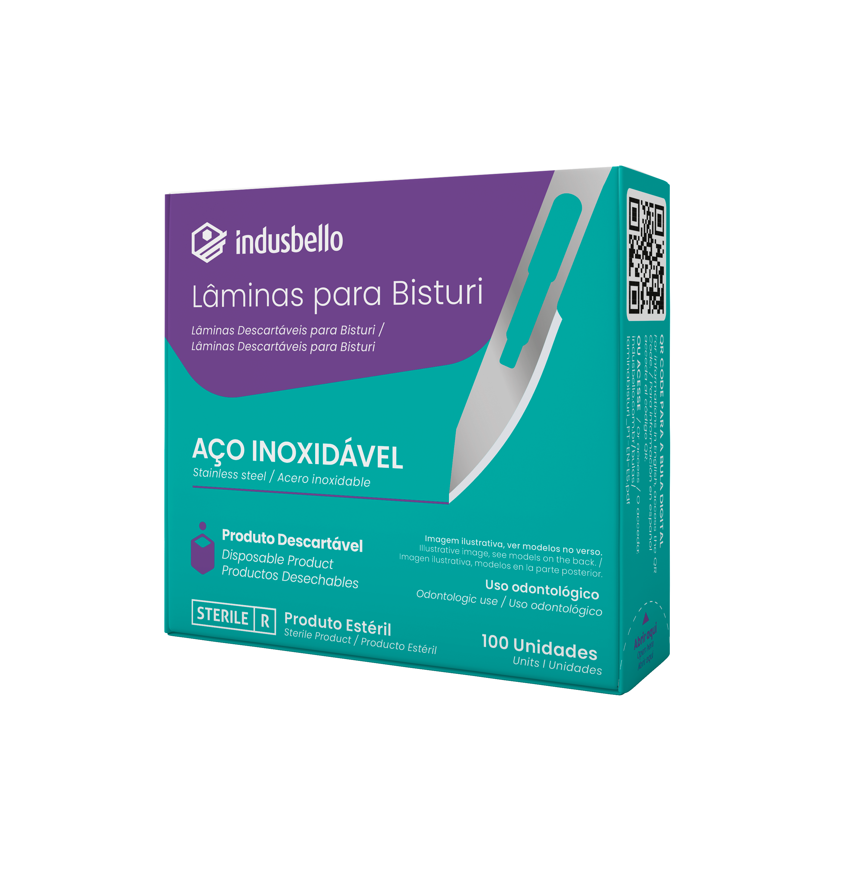 Stainless steel scalpel blade | INDUSBELLO