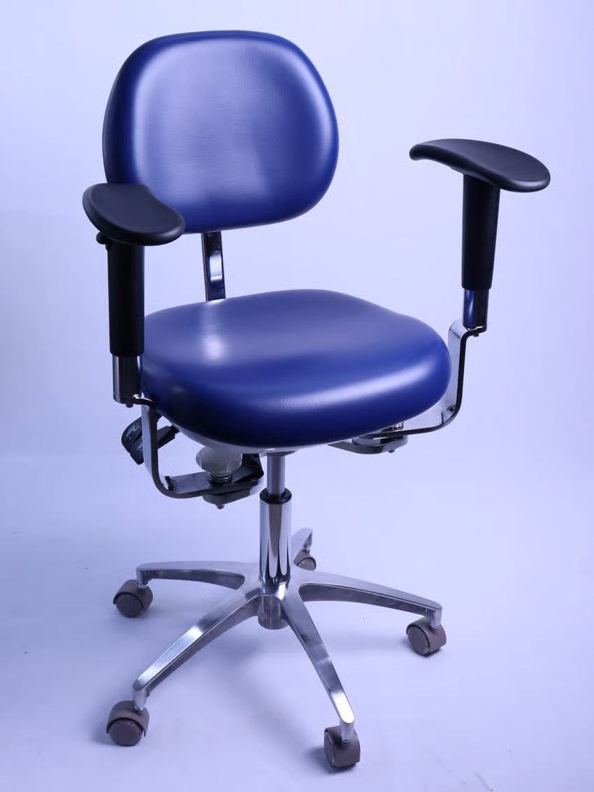 Microscope stool PU Leather  جلد صناعي
