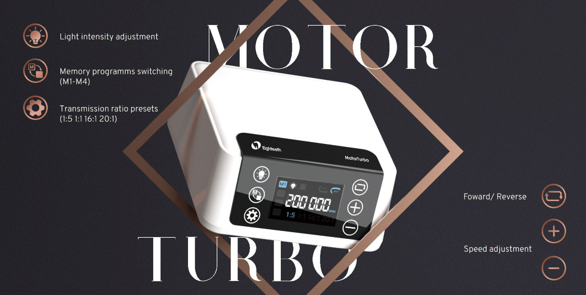 Motor tubo+ E ASP1