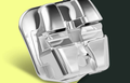Aditek bracket 6x6 with buccal tube