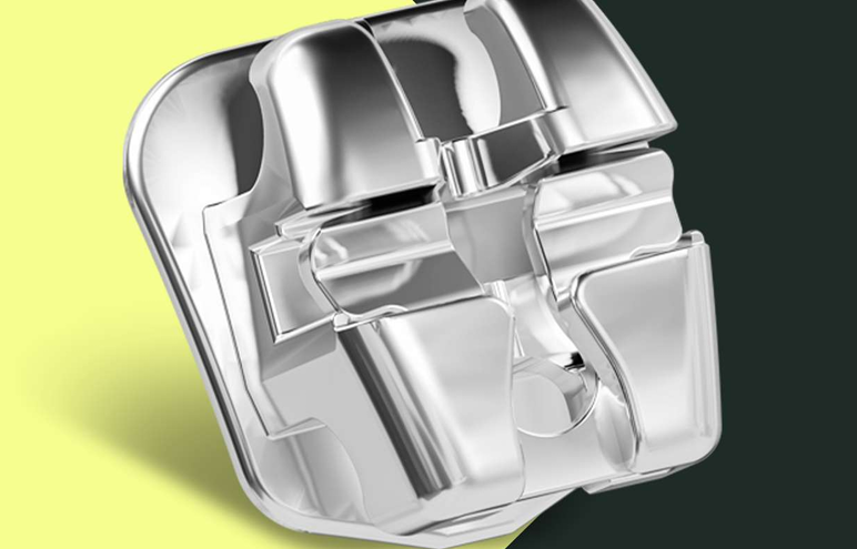 Aditek bracket 6x6 with buccal tube
