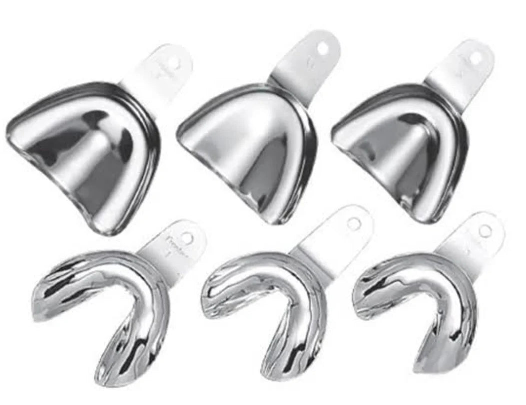 Edentulous Impression Trays non perforated